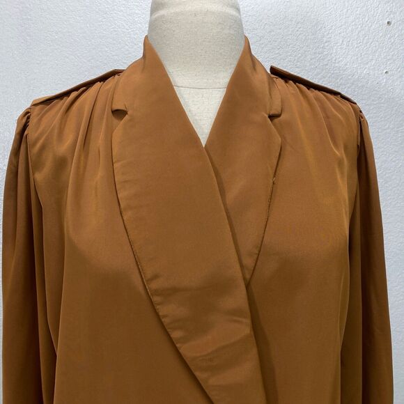 Vintage Rae Hepburn California Blouse Size 6 USA Secretary Career Evening Wear - Picture 2 of 10